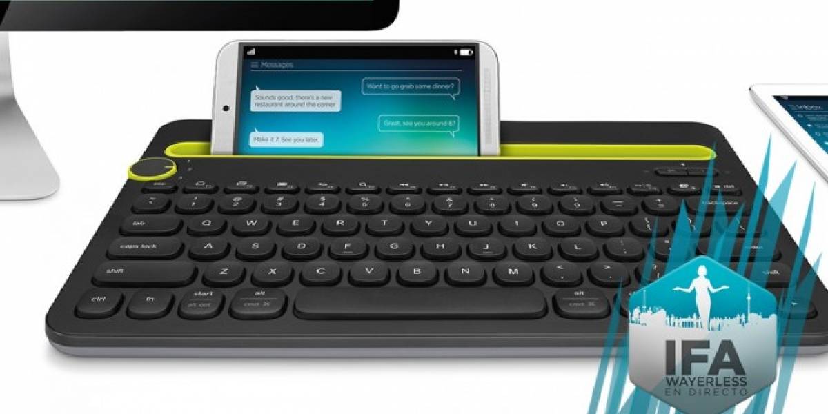 Logitech lanza un teclado para tablets, smartphones y PCs #IFA2014