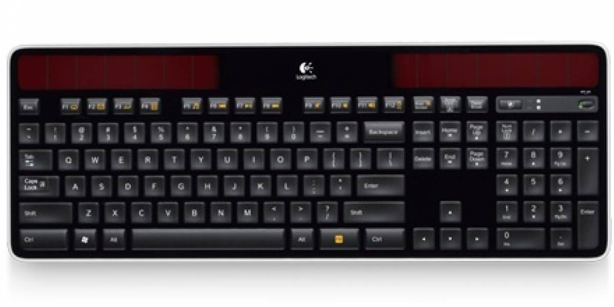 Logitech anuncia teclado alimentado por luz solar