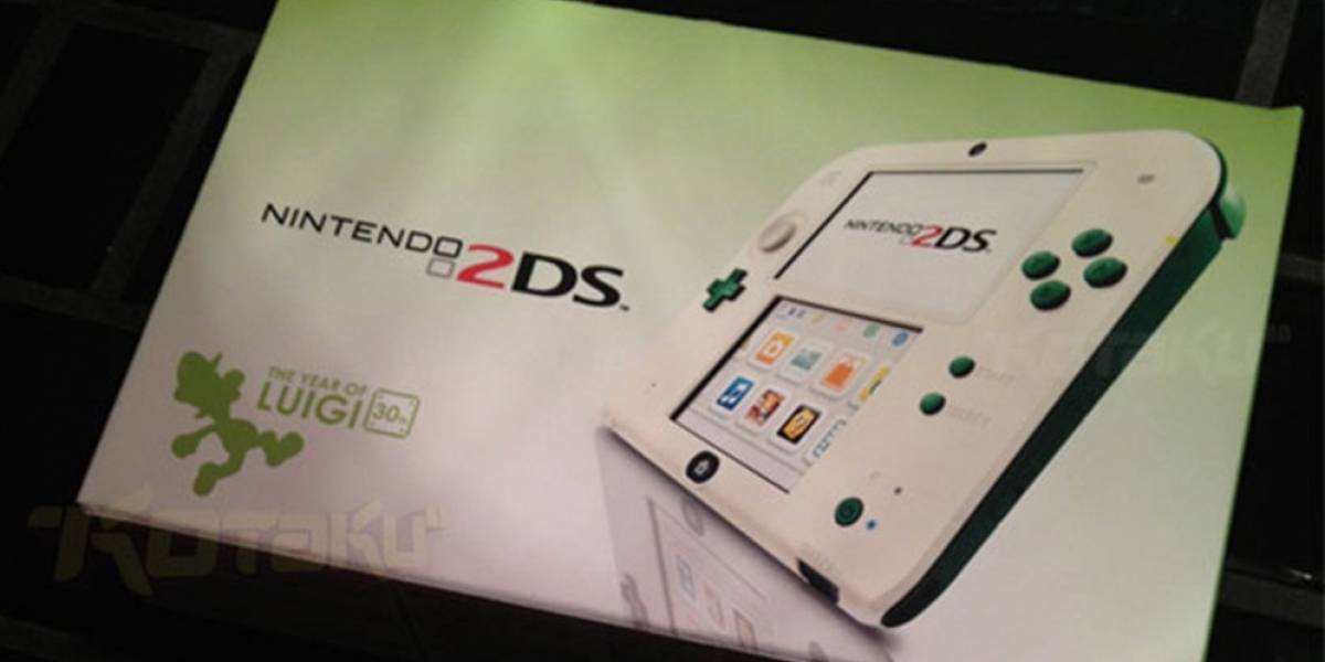 Nintendo podría tener preparada una 2DS de Luigi