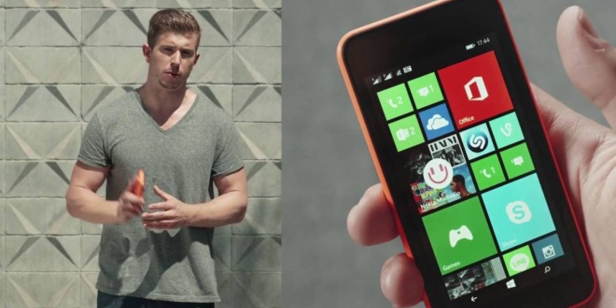 ¿Dónde está WhatsApp en el vídeo de Nokia?