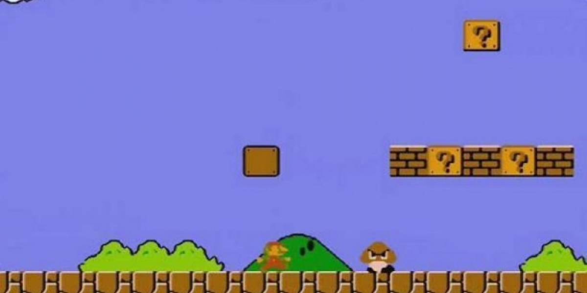 Sujeto termina Super Mario Bros. con el menor puntaje posible