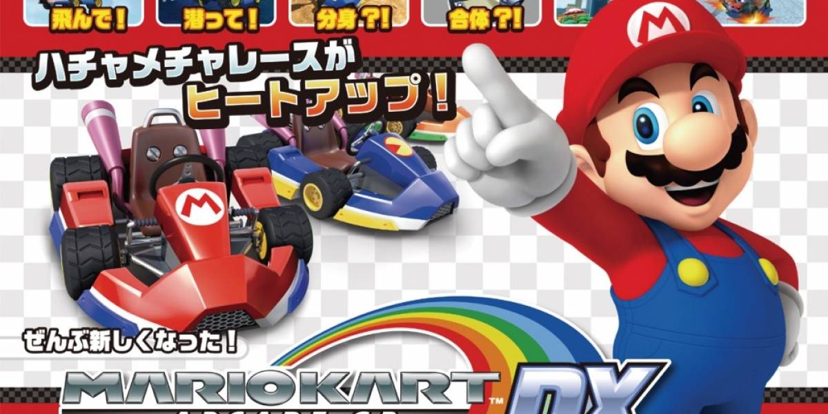 Vean a Mario Kart Arcade GP DX en acción