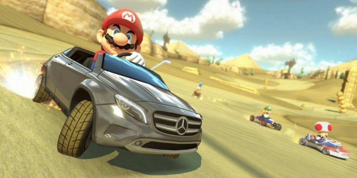 El Mercedes Benz GLA llegará también a Mario Kart 8 en América y Europa