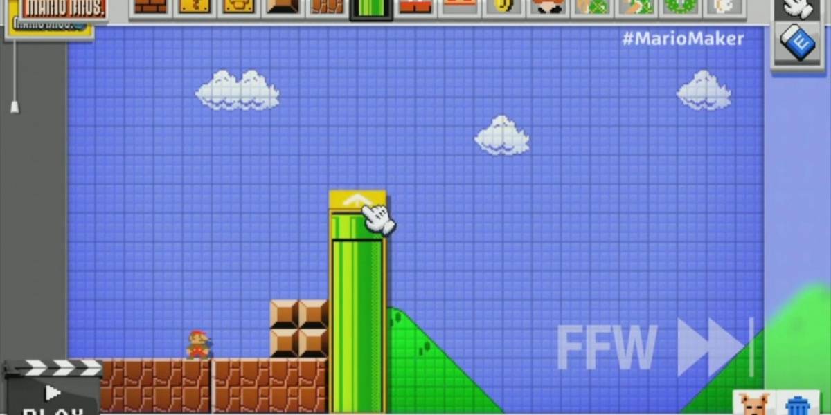 Mario Maker es lo más cerca que estarás de diseñar un juego de Mario #E32014