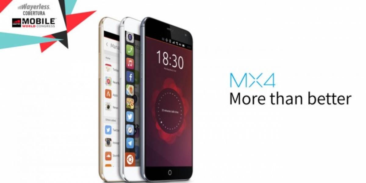 Meizu MX4 con Ubuntu será lanzado muy pronto #MWC2015