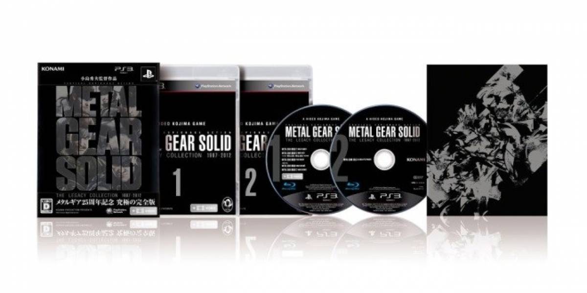 Metal Gear Solid: The Legacy Collection ya cuenta con carátula final y precio en Japón