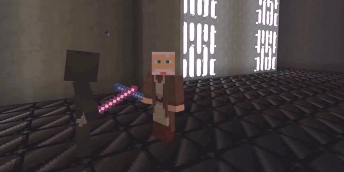 Así se ve el proyecto Minecraft Star Wars: A New Hope
