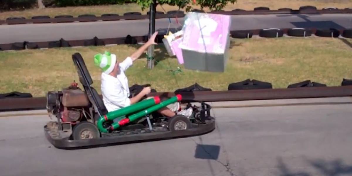 Mario Kart en la vida real es llevado al siguiente nivel