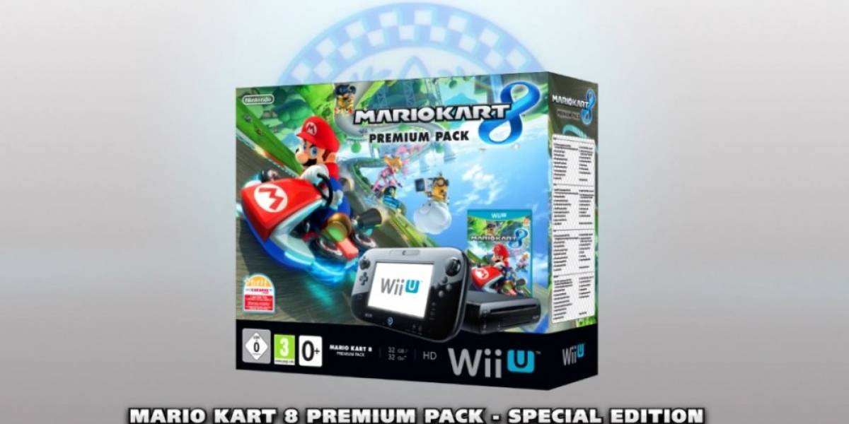 Europa tendrá edición especial de Wii U con Mario Kart 8