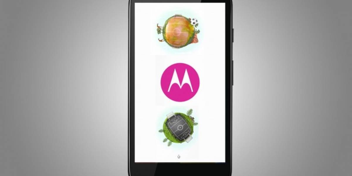 Motorola se pone a tono con el Mundial y actualiza su animación de inicio