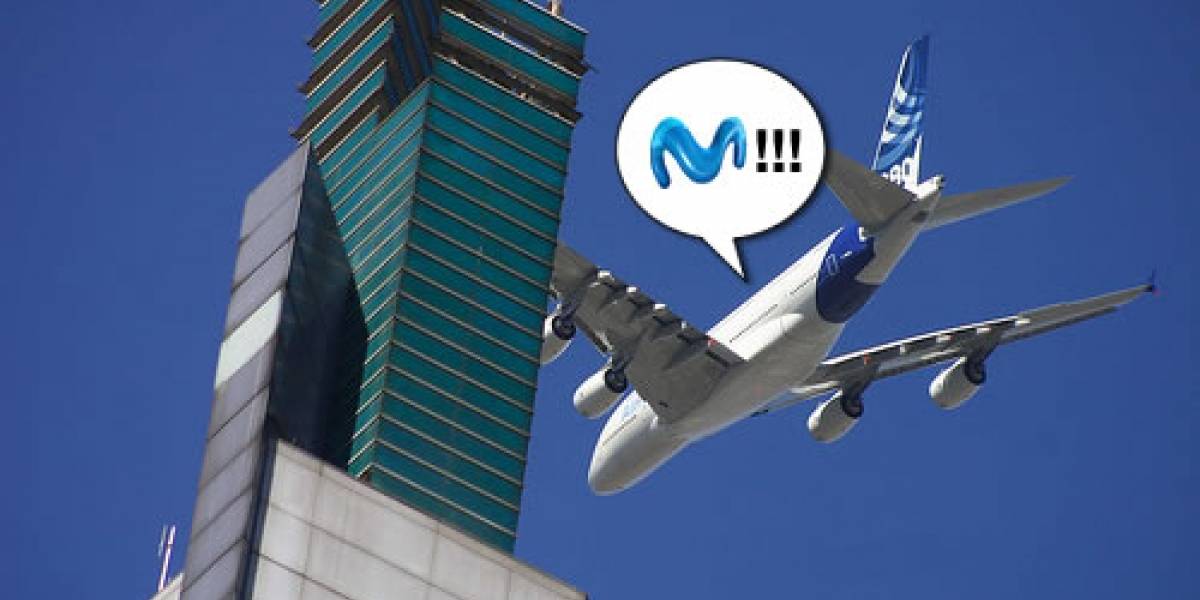 Movistar hasta en las nubes: Debuta el Roaming Aéreo