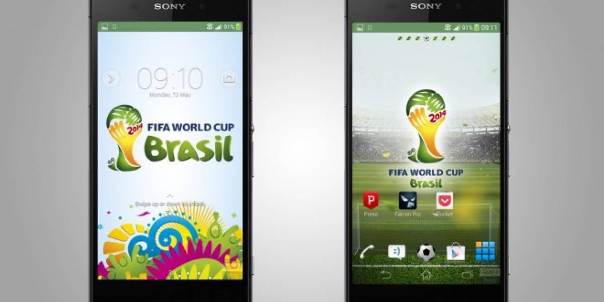 Se filtra el tema oficial de la Copa Mundial FIFA Brasil 2014 para los Sony Xperia