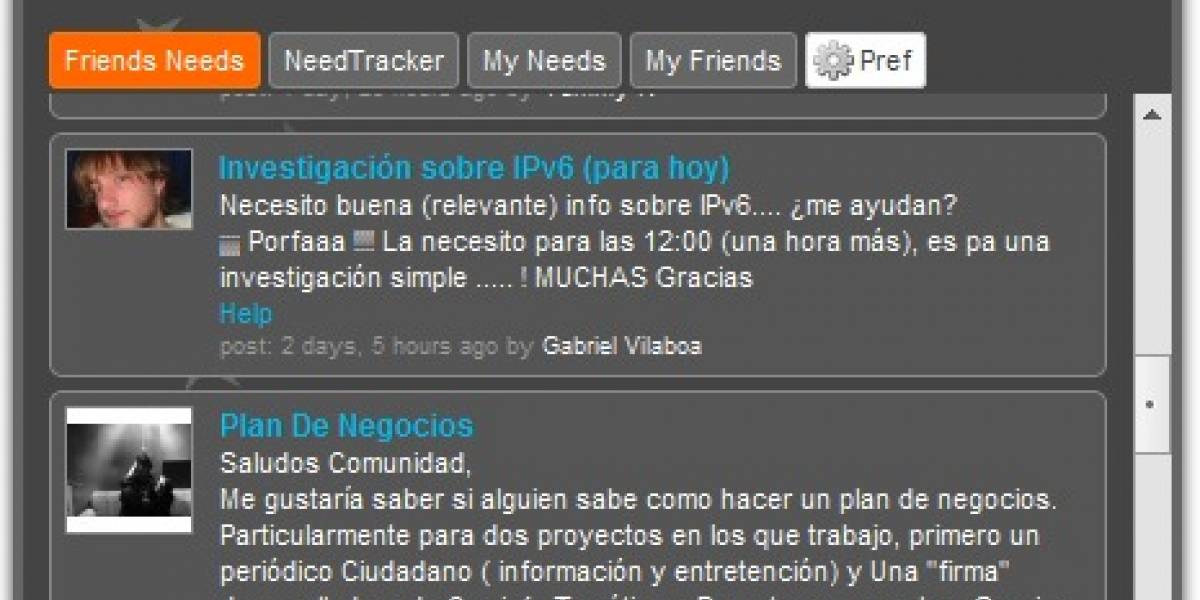 Needish se expande hacia Facebook y se refresca con Adobe Air