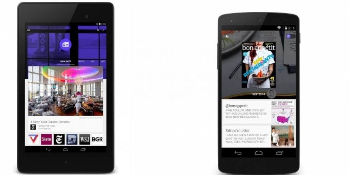 Google rediseña Kiosco para Android con Material Design