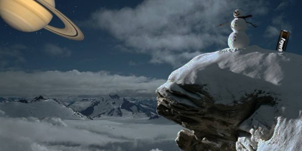 Sonda Phoenix ve caer nieve en Marte