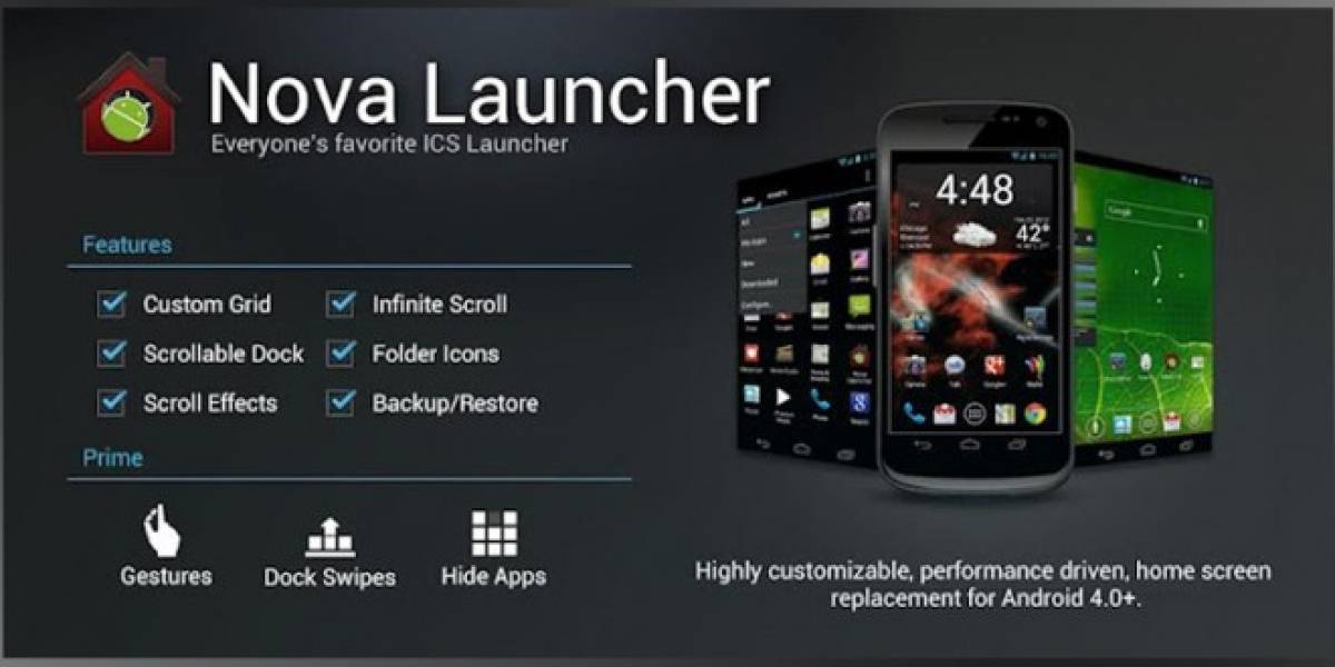 Nova Launcher toma el aspecto de Android L en su última actualización