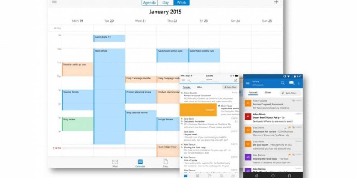 Microsoft lanza Outlook para iOS y Android
