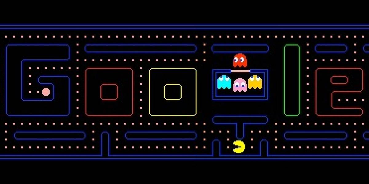 Google celebra los 30 años de Pac-man con un logotipo jugable