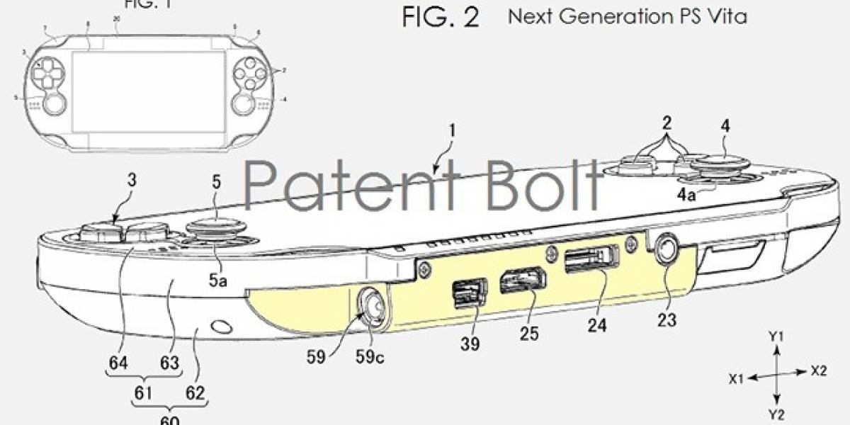 Se filtra patente de PlayStation Vita con puerto USB y salida HDMI