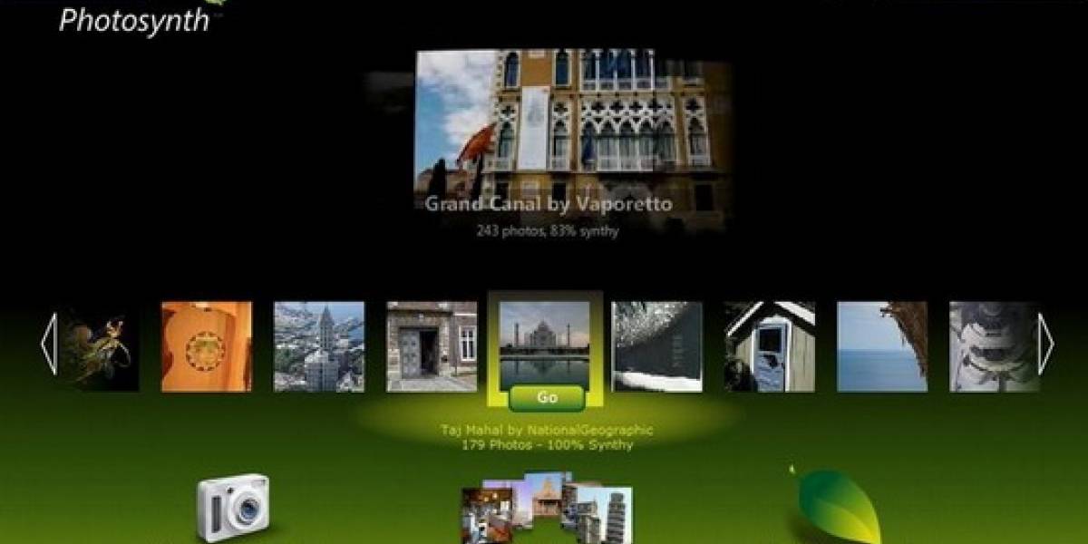 Microsoft hace pública su impresionante herramienta Photosynth
