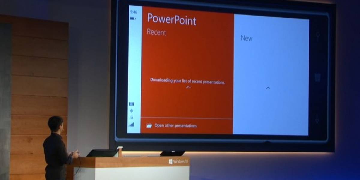 Microsoft muestra Office para móviles con Windows 10