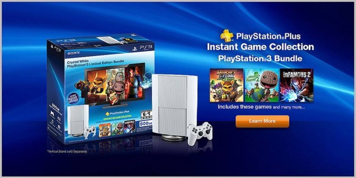 Sony anuncia bundle de consola PS3 en color blanco para Norteamérica