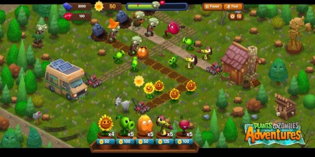 Ya hay fecha para Plants Vs. Zombies Adventures