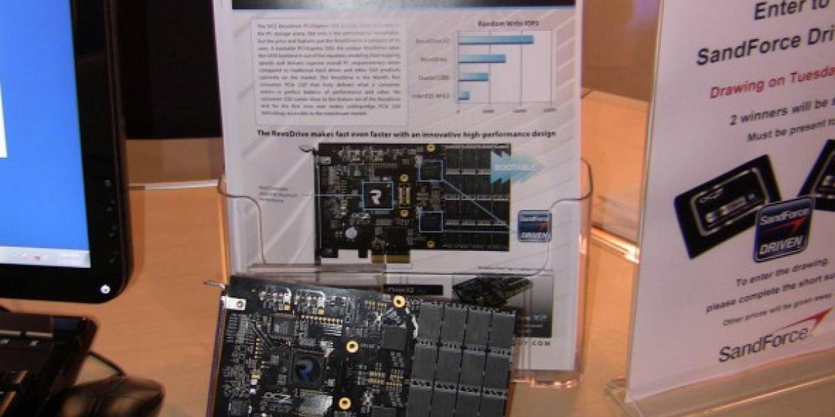 IDF 2010: OCZ muestra el nuevo RevoDrive X2