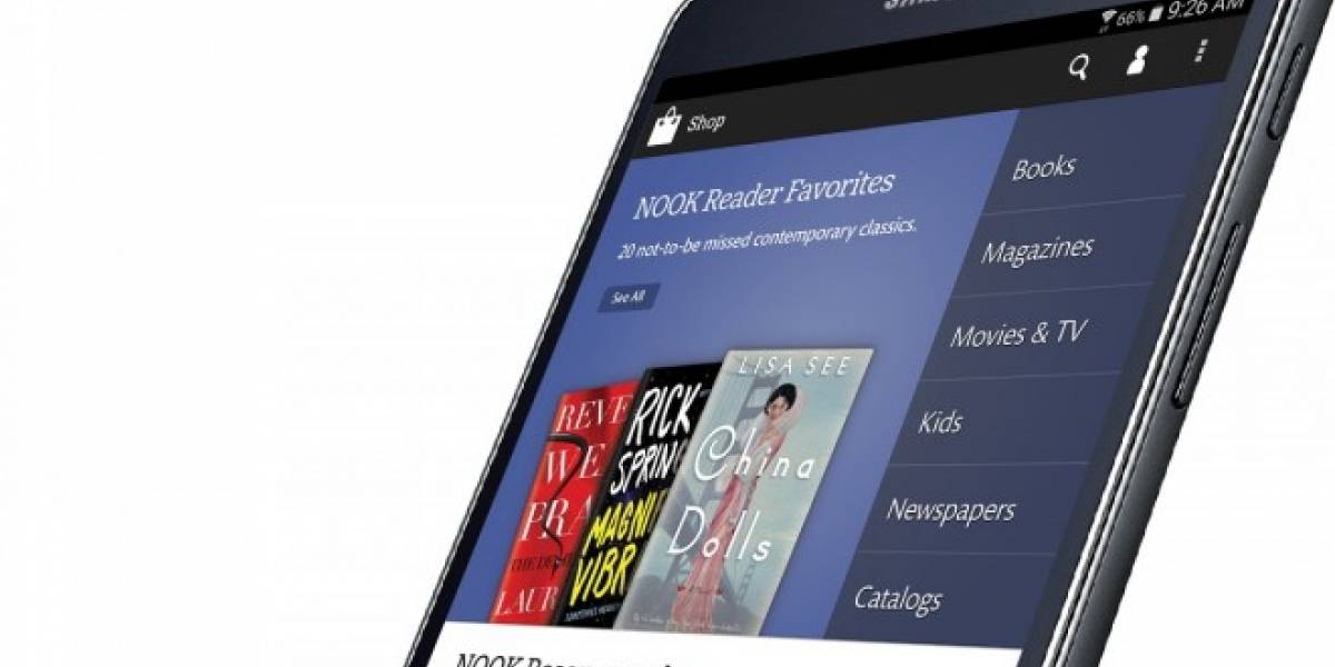 Samsung presenta su nueva Galaxy Tab 4 Nook