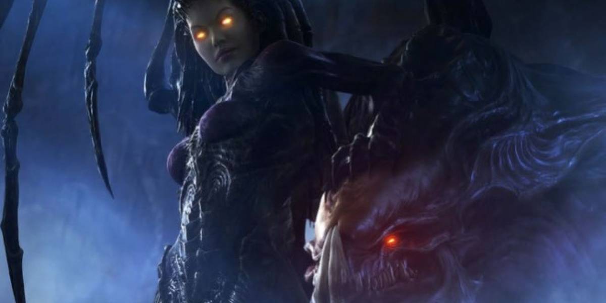 Este es el cinemático de inicio de StarCraft II: Heart of the Swarm