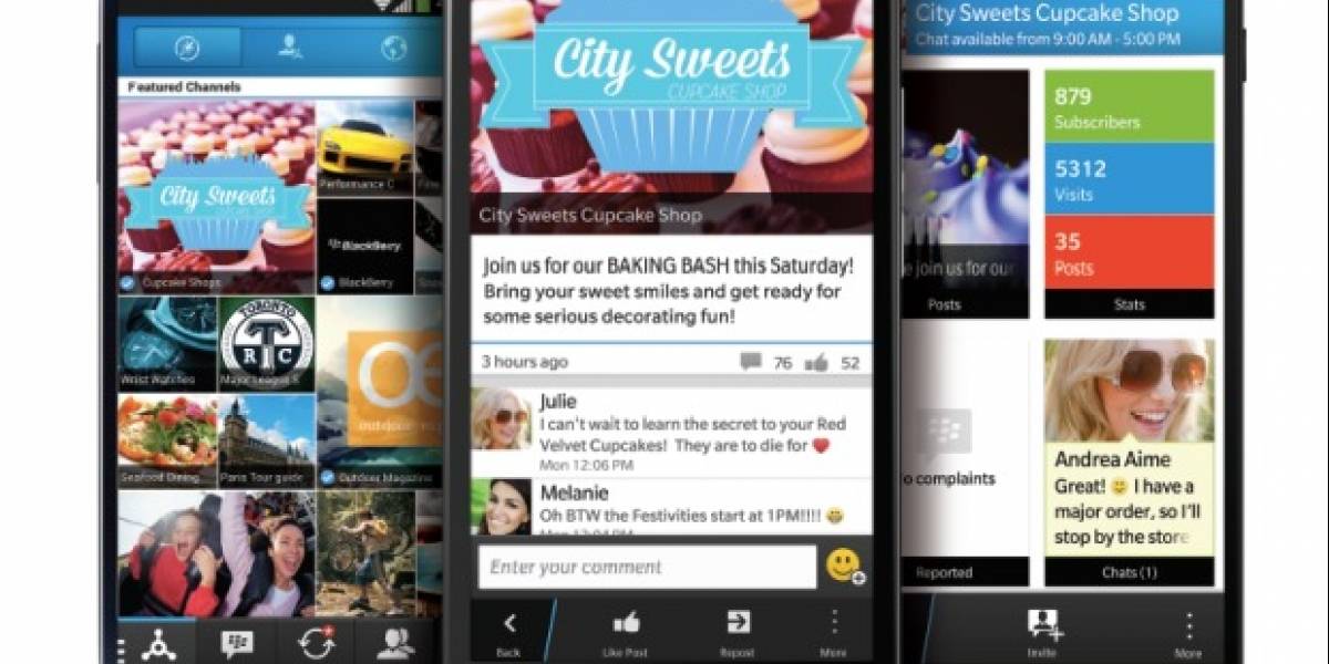 BlackBerry anuncia BBM 2.0 para iOS y Android