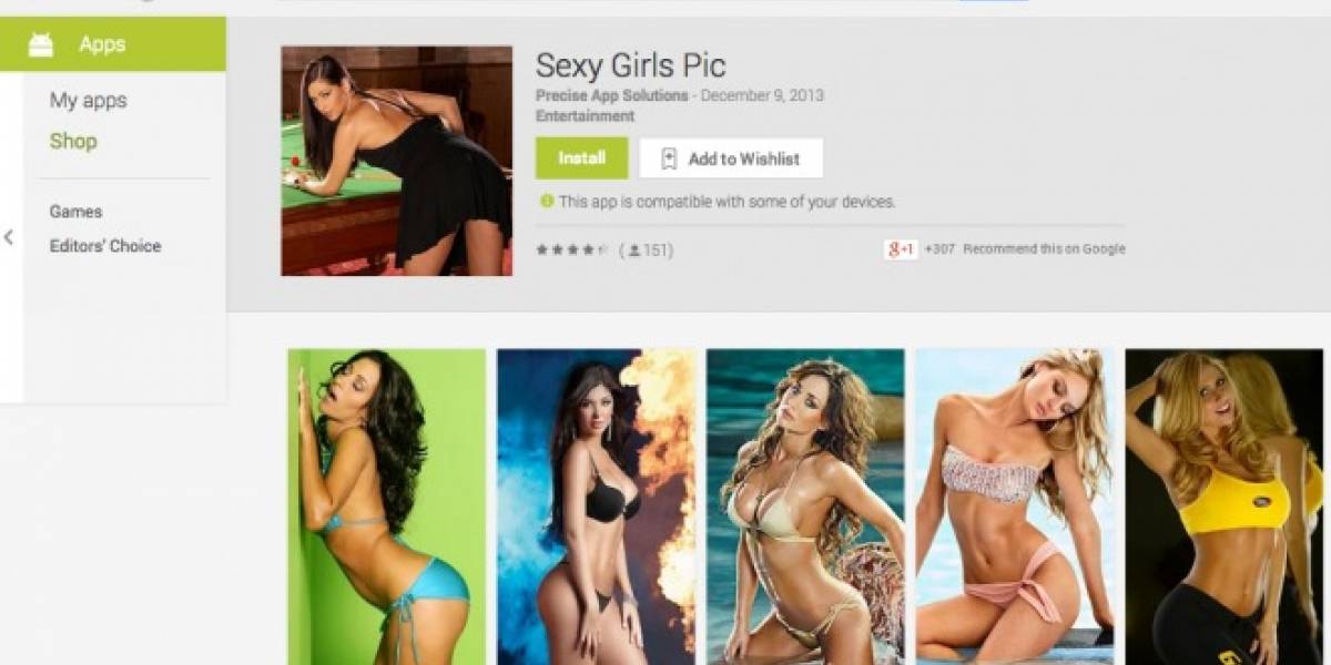 Google ya no permitirá aplicaciones eróticas en el Play Store