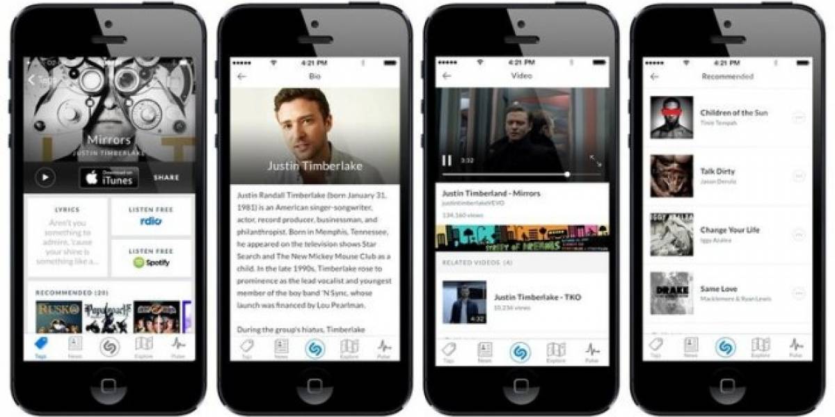 Shazam podría integrarse a iOS de Apple