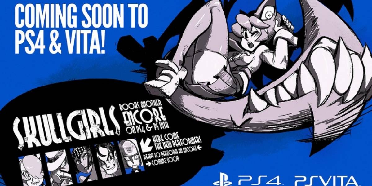 Skullgirls Encore llegará a PS4 y PS Vita