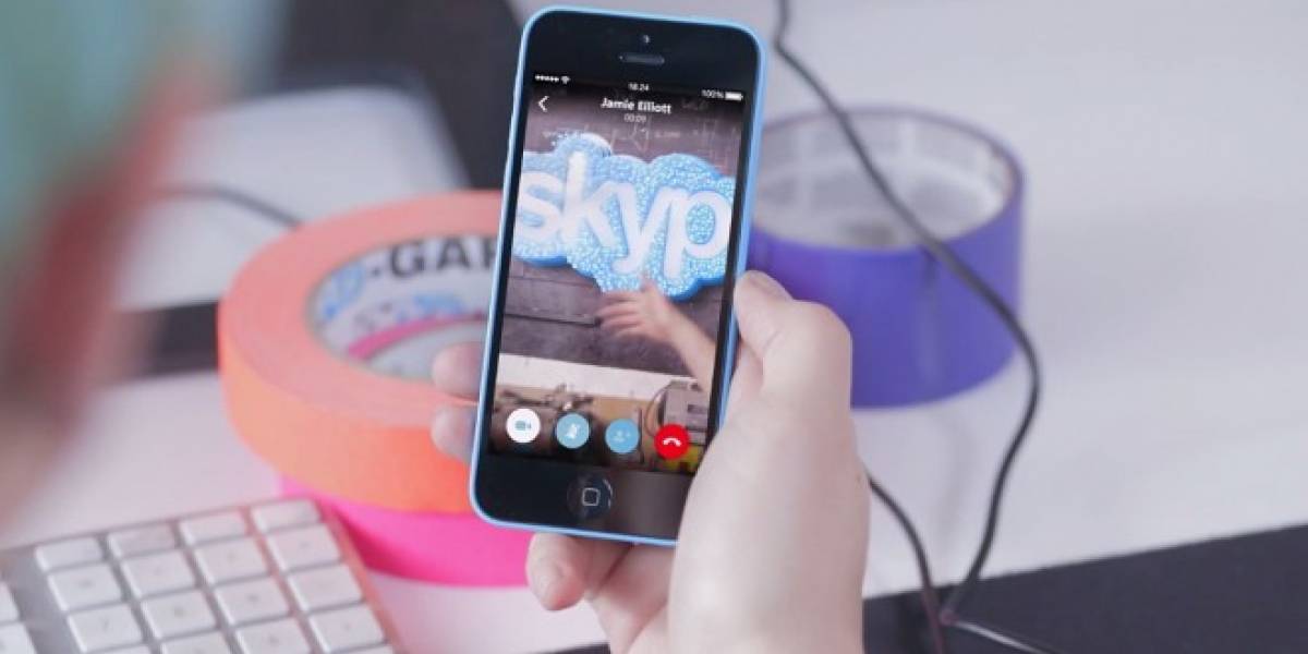 Skype para iOS 8 mejora sus notificaciones