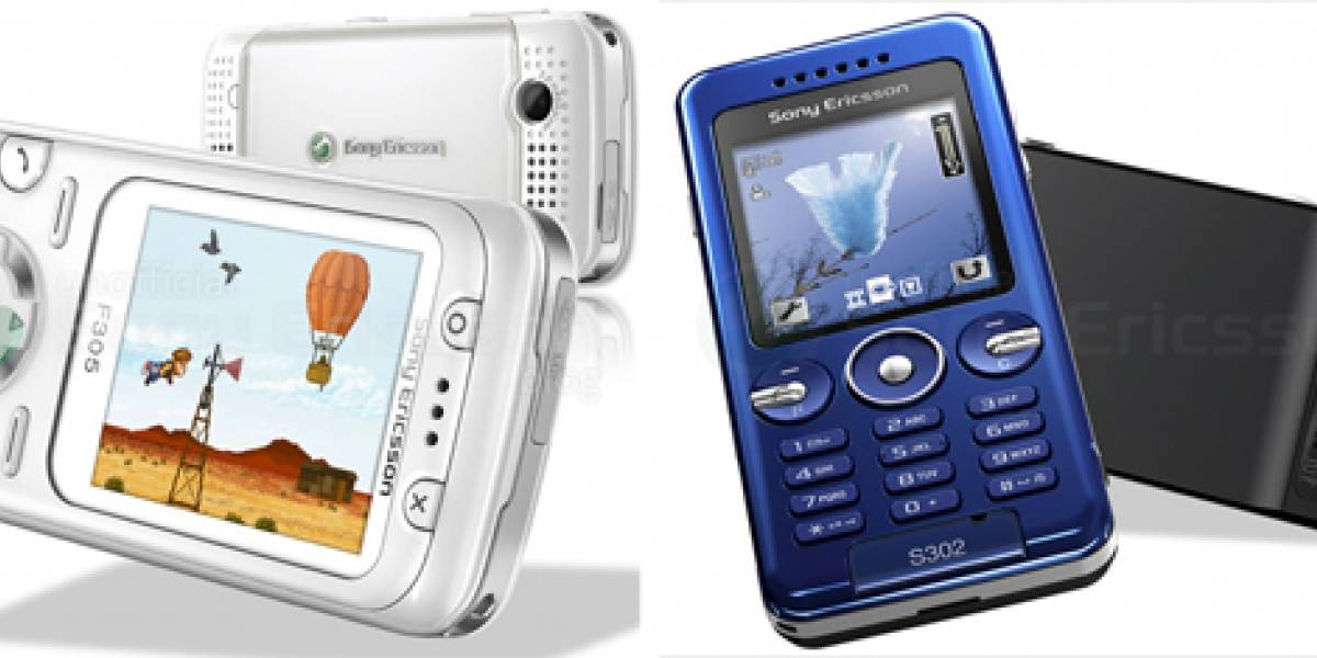 Sony Ericsson F305 y S302, bonitos por fuera pobres por dentro