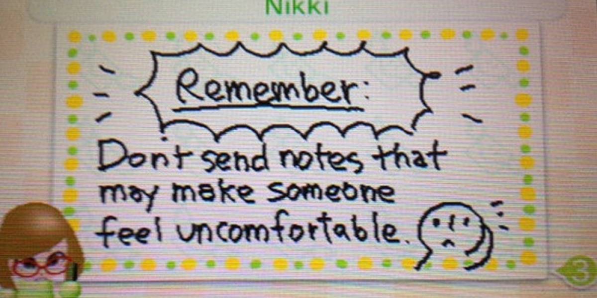 Nintendo suspende Swapnote a causa de material inapropiado