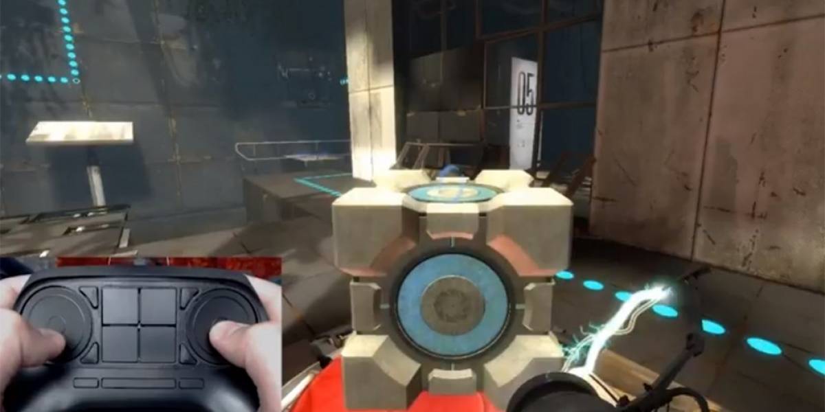 Valve muestra su Steam Controller en acción