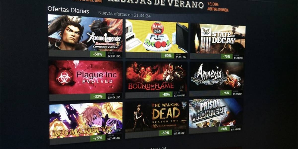 Estas son las ofertas del día en Steam
