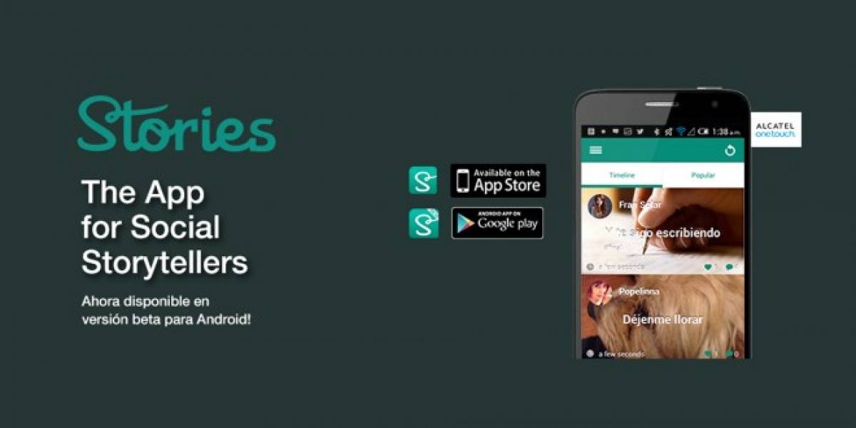 Stories, la red social chilena para escritores sociales, lanza su versión para Android