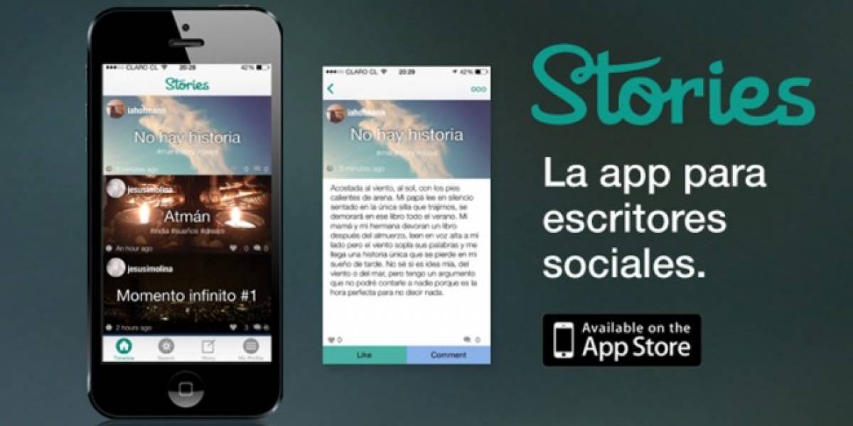 Stories, la red social chilena para compartir historias cortas
