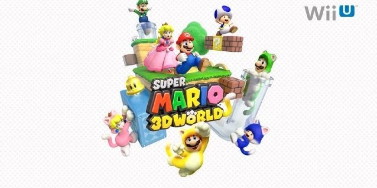 Super Mario 3D World aparecerá a la venta para Wii U este año #E3