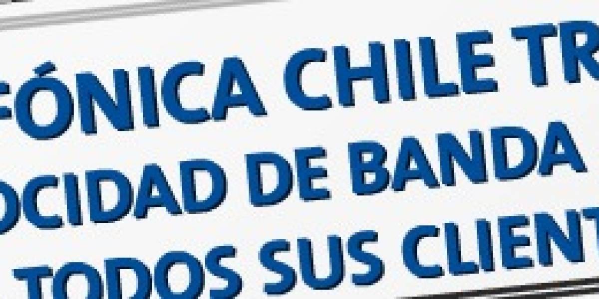 Banda Ancha Wars: Telefónica Chile también triplicará velocidades