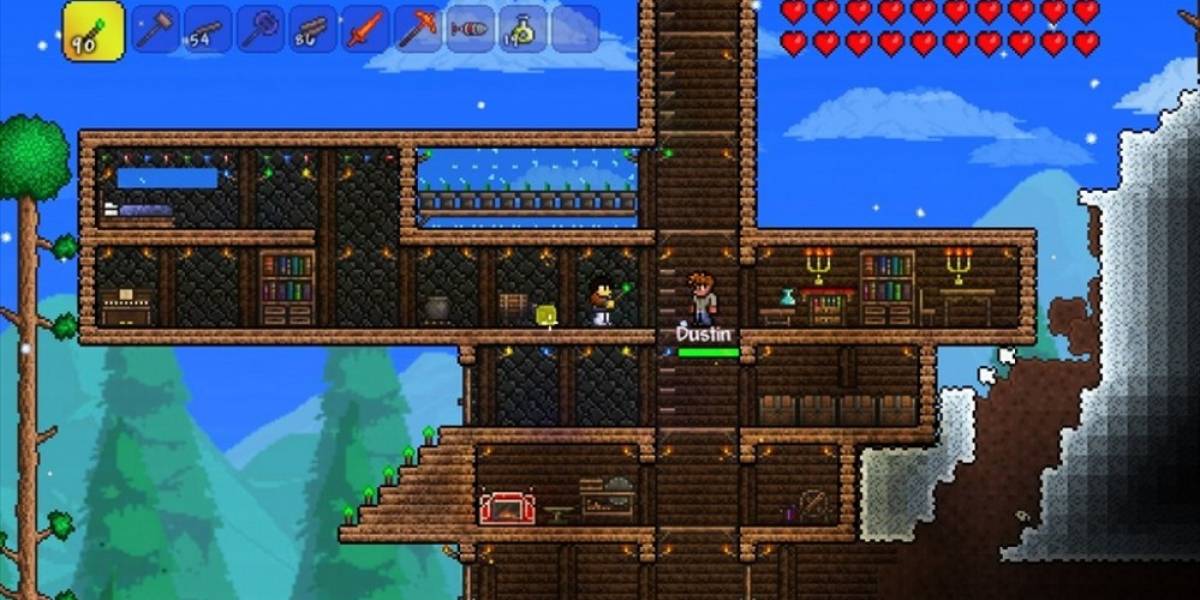 Terraria llegará también a la nueva generación