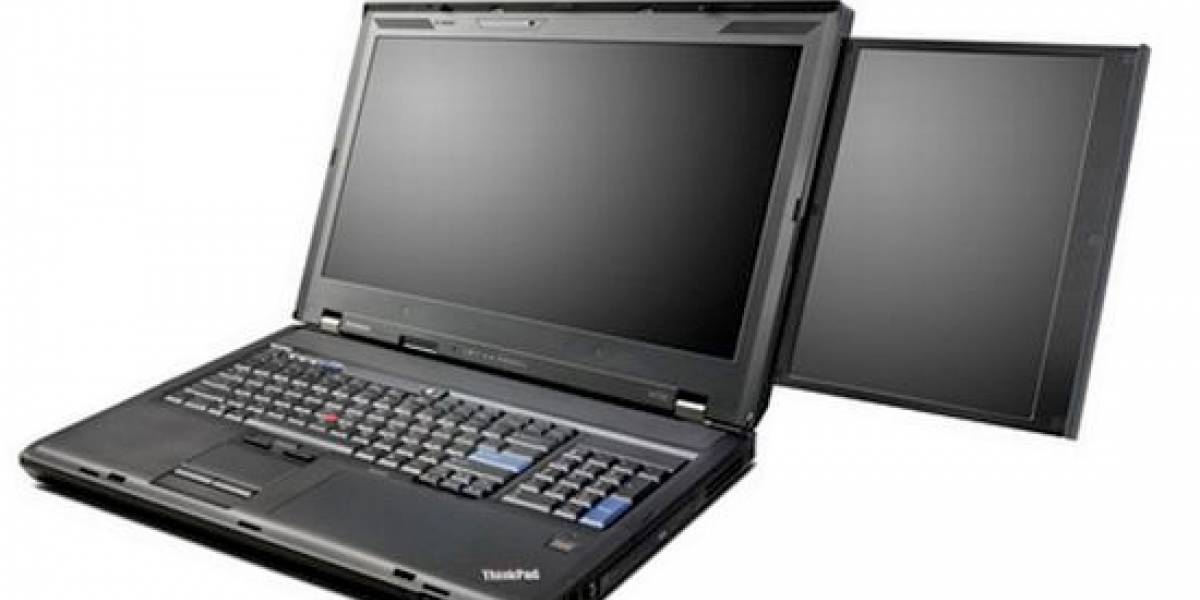 Futurología: ThinkPad W700ds poderoso y útil para diseñadores