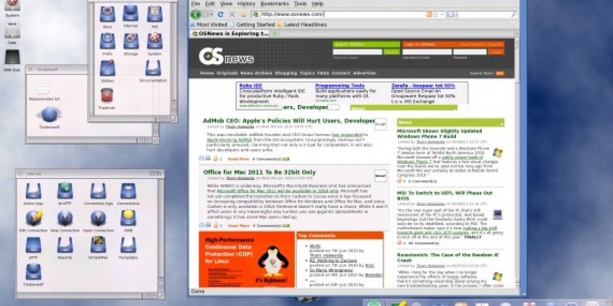 Amiga ya cuenta con su propia versión de Firefox