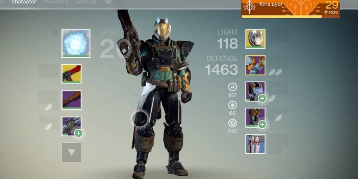 Esto es lo que un guardián de nivel 29 puede hacer en Destiny