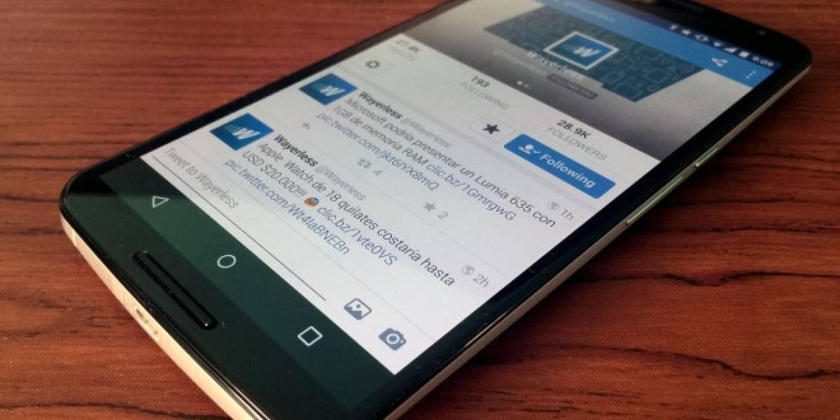 Twitter para Android se actualiza para que veas los tweets que te perdiste
