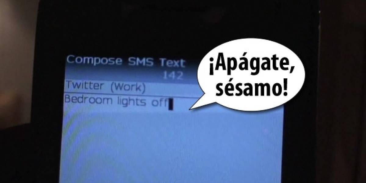 Apaga la luz de tu casa... con Twitter