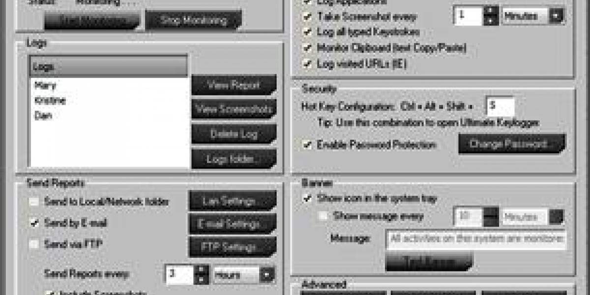 Keylogger vía inalámbrica sin contacto con el teclado